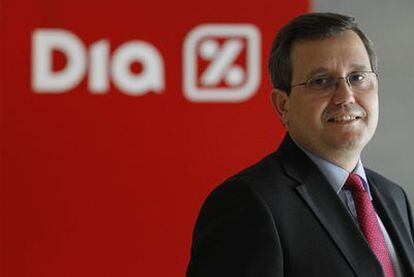 Ricardo Currás, consejero delegado de DIA, en la sede central de la compañía en Las Rozas (Madrid).