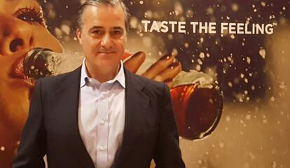 Manuel Arroyo, en una imagen de 2017, cuando era director general de Coca Cola Iberia.