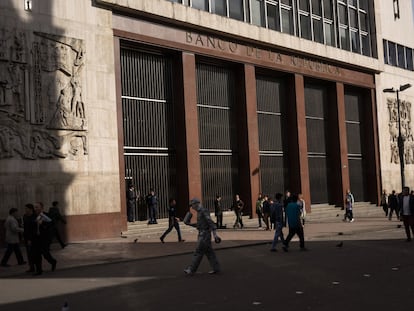 Edificio del Banco de la República, en Bogotá.