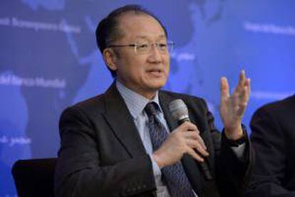 El presidente del Banco Mundial (BM), Jim Yong Kim, la pasada semana durante el "Foro Fragilidad 2013.