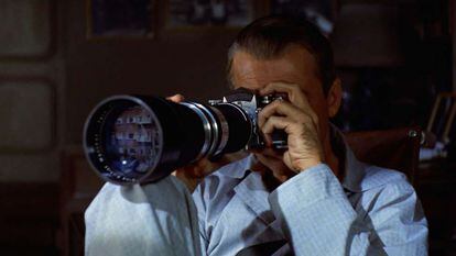 Fotograma de 'La ventana indiscreta', de Hitchcock.