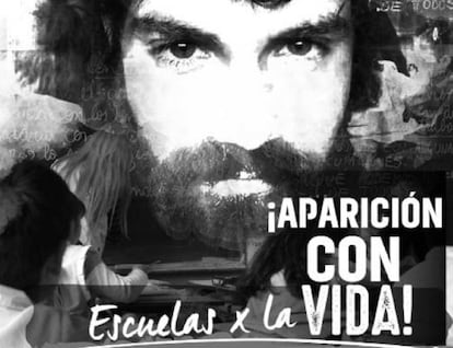 Portada del cuadernillo didáctico de Ctera sobre Santiago Maldonado.