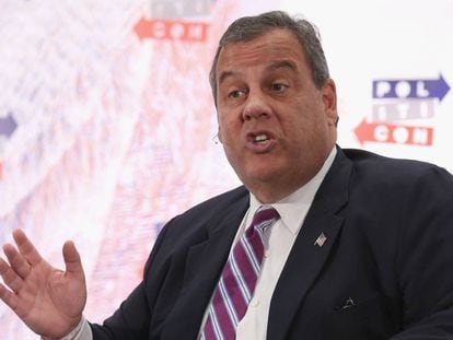 Chris Christie, durante la feria Politicon en Los Ángeles el pasado 20 de octubre. 