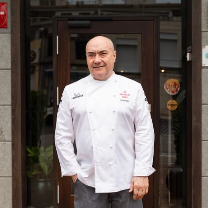 El cocinero y propietario de Cal Paradis, en Castellón
