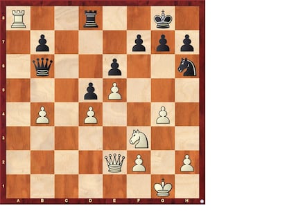 Posición tras 25 …Txd8