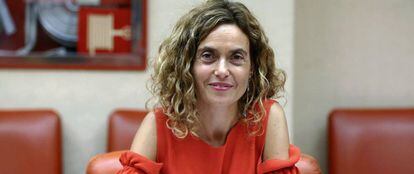 Fotografía de archivo de la diputada del PSOE, Meritxell Batet, en la Comisión de Reglamento en el Congreso de los Diputados.