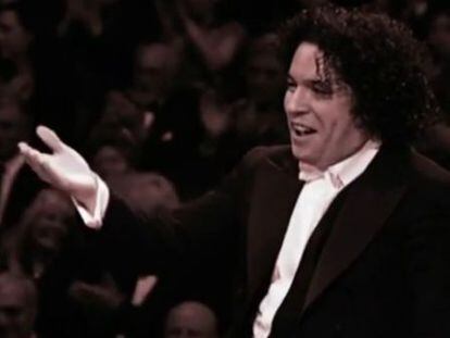 El director de orquesta venezolano Gustavo Dudamel.