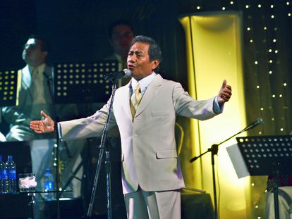 Armando Manzanero en un concierto en Managua (Nicaragua), en 2006.