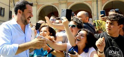 El viceprimer ministro italiano, Matteo Salvini.