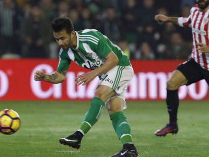 El oportunismo de Rubén y el trabajo defensivo conceden tres puntos importantes al conjunto andaluz ante un rival que sigue sin ofrecer su mejor nivel fuera de Bilbao
