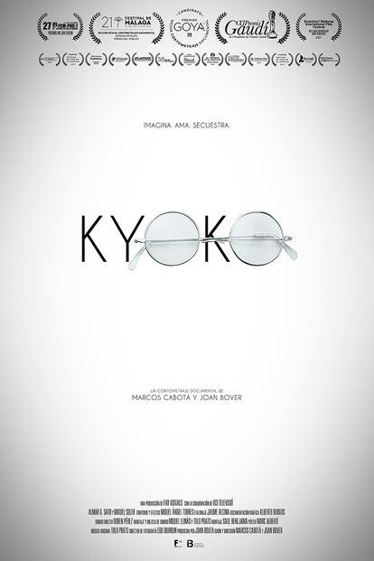 Póster del premiado cortometraje documental ‘Kyoko’.