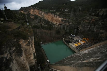 Vista del embalse de Entrepeñas.