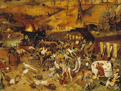 'El triunfo de la muerte', de Pieter Brueghel el Viejo, refleja el clima de terror tras la peste negra.