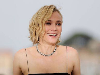 Diane Kruger, durante la sesi&oacute;n de fotos previa a la rueda de prensa de &#039;In the Fade&#039;, de Fatih Akin.