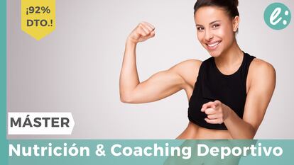 Si te fascina el mundo del deporte y la nutrición, ¡ahora con 92% de dto.!