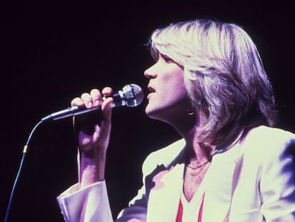 Patrick Juvet en un concierto en París en 1979.