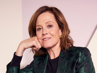 Sigourney Weaver, el 10 de septiembre de 2022 en Anaheim, California.
