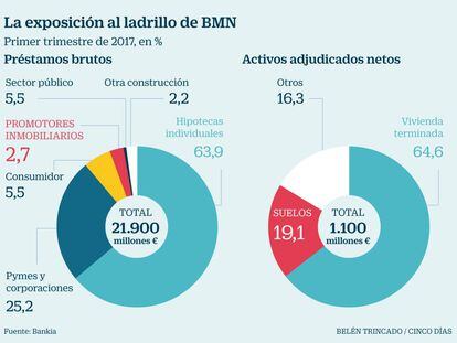 Exposición al ladrillo de BMN