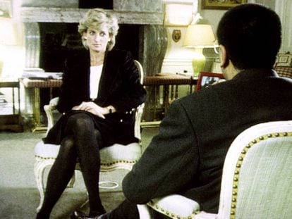 Diana, en su entrevista con Martin Bashir en la BBC en 1995.