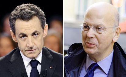 Nicolas Sarkozy y Patrick Buisson.