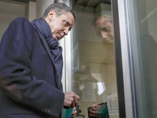 El expresidente de la Generalitat, Eduardo Zaplana, en un juzgado de Valencia en una imagen de archivo.