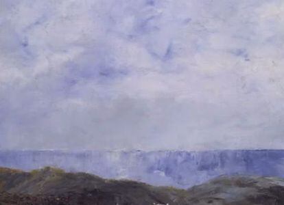 Detalle del cuadro 'Costa II', de Strindberg.