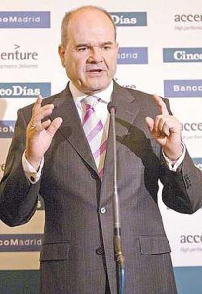 El presidente andaluz, Manuel Chaves