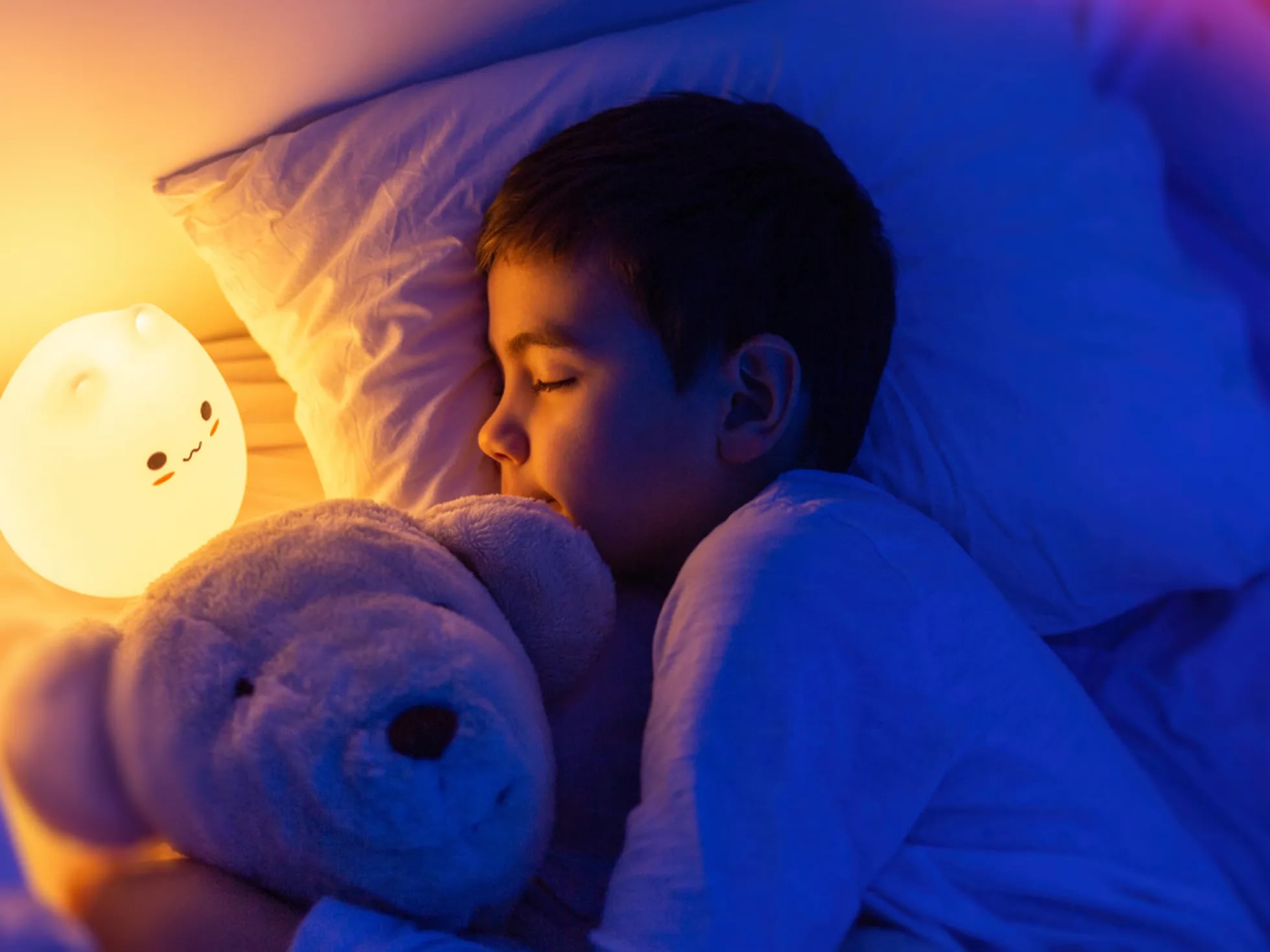 Luz nocturna personalizada para niños con enchufe de estrella