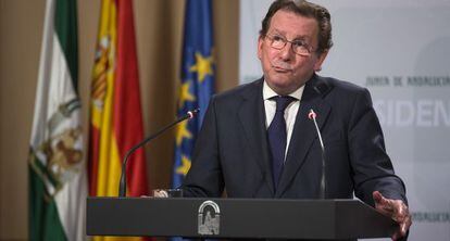 El consejero de Justicia, Emilio de Llera.