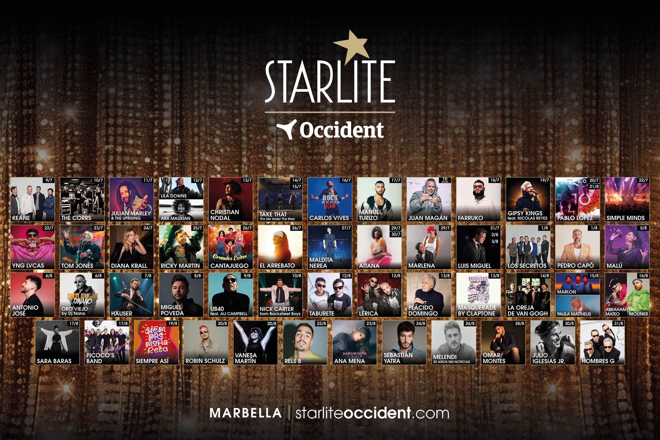 Vive una experiencia única en Starlite Occident
