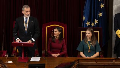 Vídeo | El discurso íntegro del rey Felipe VI en la apertura de las Cortes