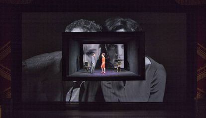 Una escena de la representación de ‘Quartett’ en la Scala de Milán.