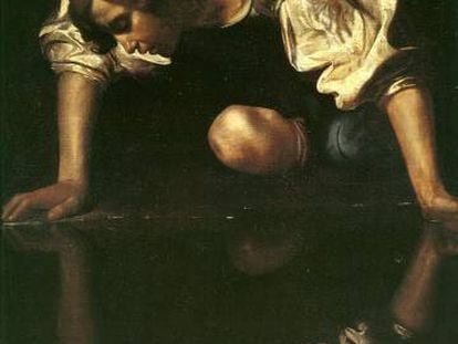 'Narciso' de Caravaggio.
