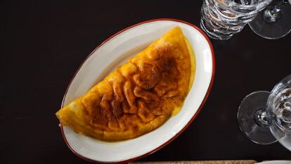 Una tortilla romana.