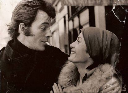 Emmett Grogan y una amiga en San Francisco, en 1967.