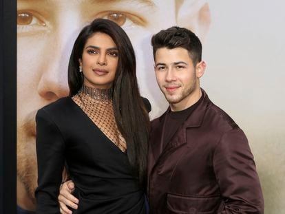 Priyanka Chopra y Nick Jonas, en un estreno en Los Ángeles (California), en junio de 2019.