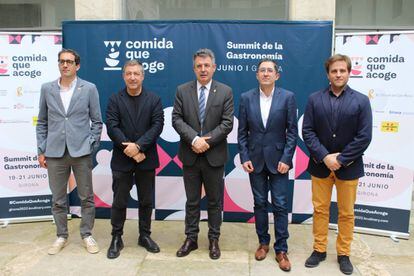 Basque Culinary Center (BCC) presentó en Girona Comida que acoge, Summit de la Gastronomía, que se celebrará en Girona en junio, y en la que participarán chefs como Joan Roca, anfitrión del evento, Gastón Acurio o Massimo Bottura.
