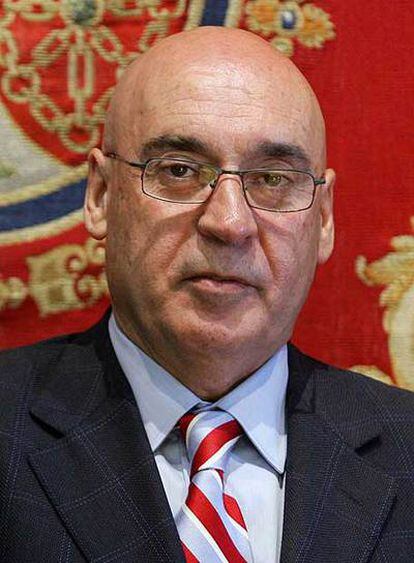 Javier Rojo, presidente del Senado.
