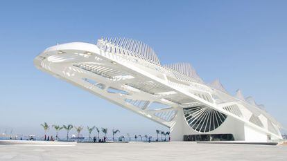 El Museu do Amanha, en Río de Janeiro, fue proyectado por Calatrava.