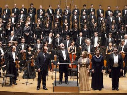 Concierto de la Orquesta Sinfónica en A Coruña.