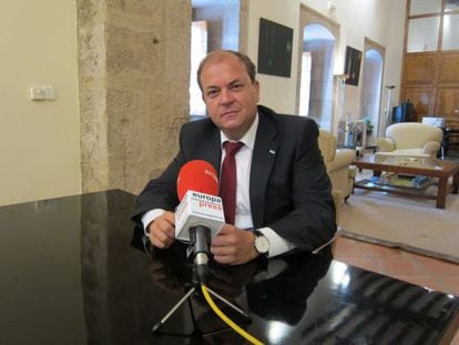 El presidente de la Junta de Extremadura, José Antonio Monago