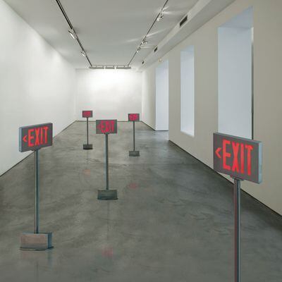 <i>Flujo de referencia</i> (2009), instalación de Lozano-Hemmer.