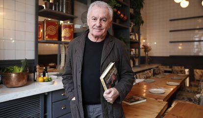 Víctor Manuel, durante la presentación de su libro.