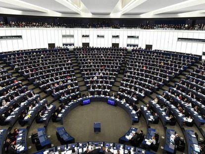 El Parlament Europeu, durant una sessió plenària.