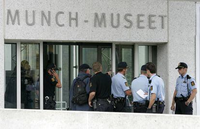 Fotografía de archivo del museo Munch de Oslo, tras el robo de 'El Grito' en 2004.