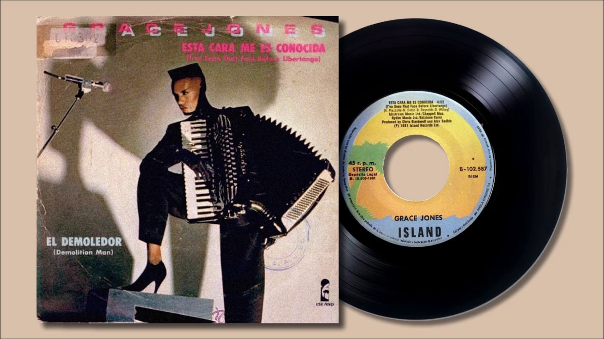 I ve seen that. I ve seen that. I ve seen that. Grace jones "libertango (strange, i've seen that face before)". Грейс джонс либертанго.