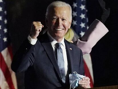 El candidato demócrata a la presidencia de EE UU, Joe Biden. 