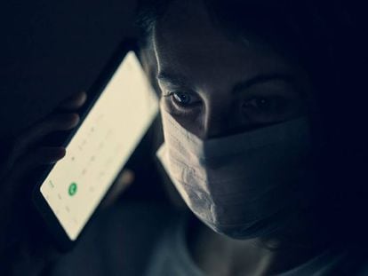 Smartphone en la pandemia de Covid-19.