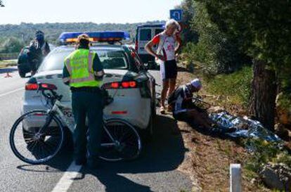 Atropello de una ciclista alemana por un polic&iacute;a ebrio en Mallorca, el pasado marzo. 