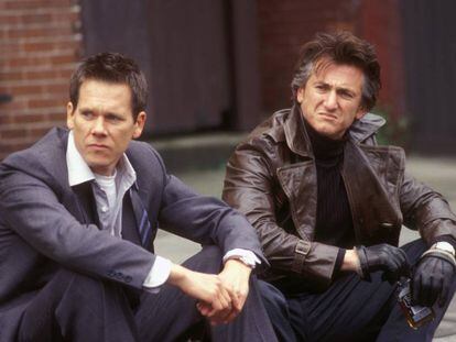 Kevin Bacon y Sean Penn, en 'Mystic River'.